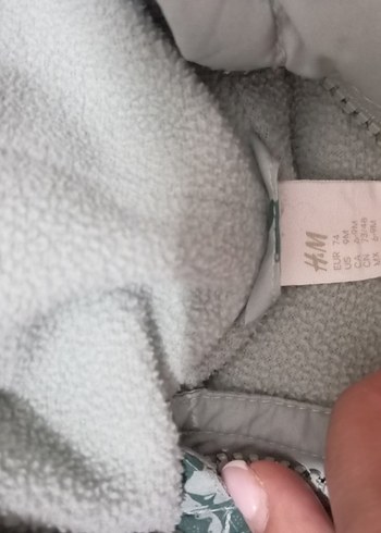 Gri Erkek Bebek Fermuarlı Kar Tulumu - Görsel 6