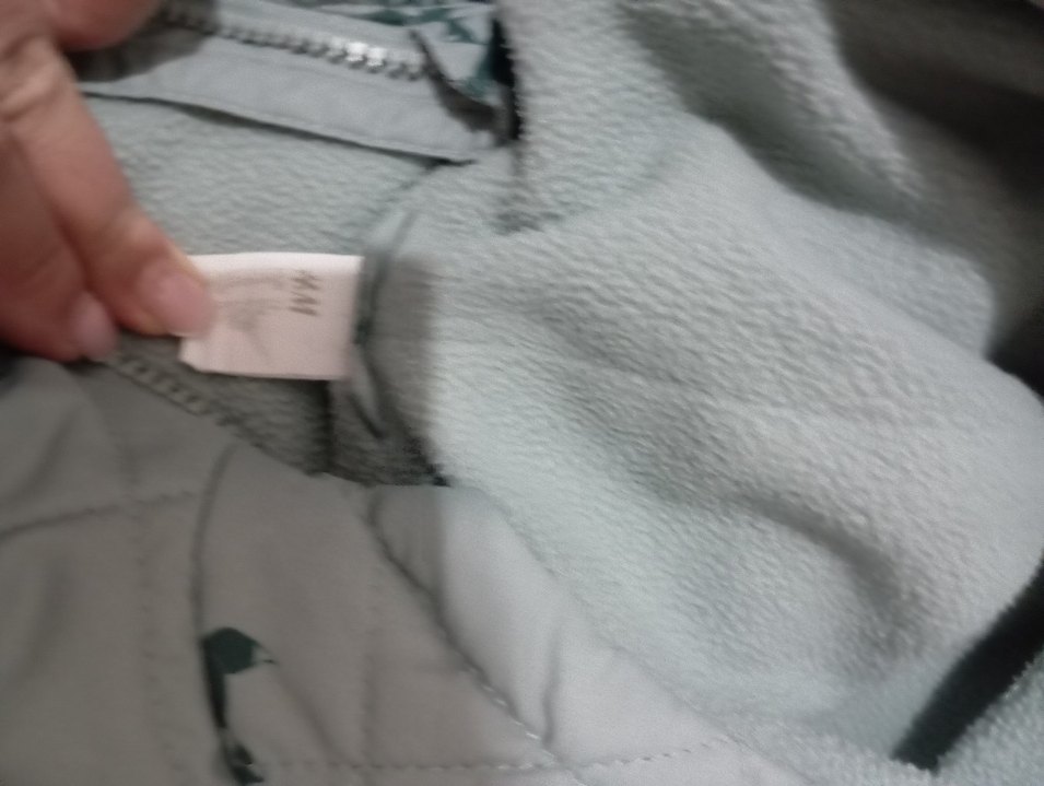 Gri Erkek Bebek Fermuarlı Kar Tulumu - Görsel 3