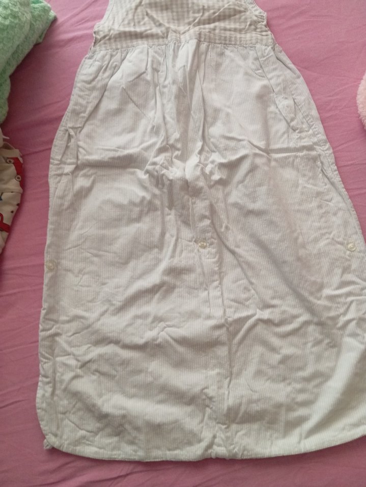 Nakışlı Beyaz Çocuk Uyku Tekstili - Görsel 2