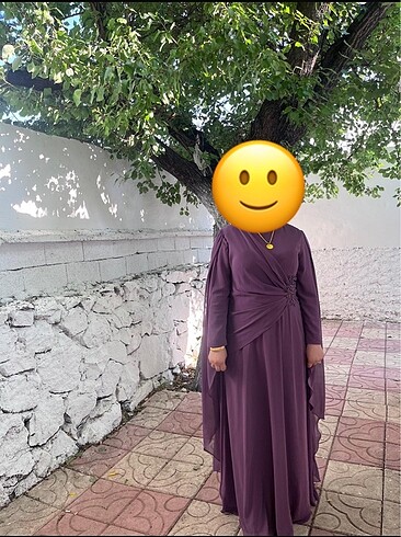 Diğer Şık şifon kumaş abiye 1 kez giyildi