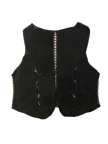 Diğer Gotik Vintage Siyah Yelek