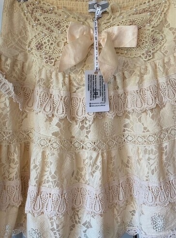 Diğer Coquette Fairycore Vintage Doll Etek