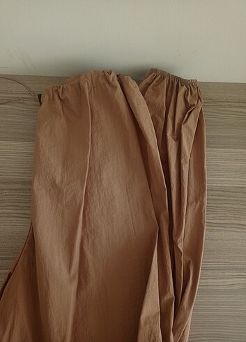 m Beden kahverengi Renk Kahverengi Paraşüt Pantolon