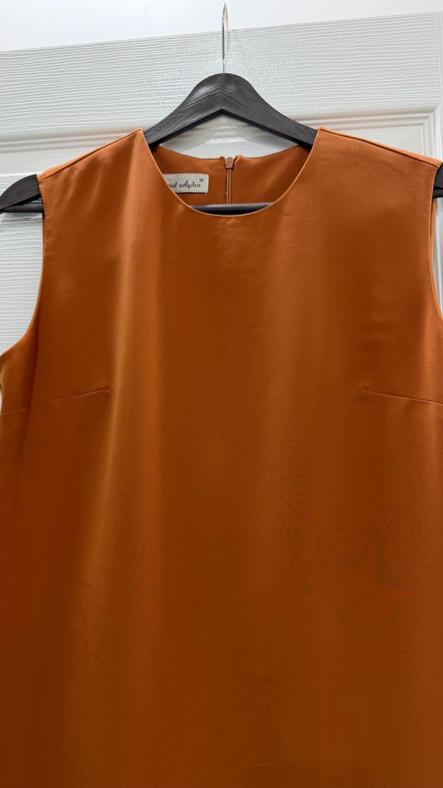 Kolsuz Midi Kadın Elbise - Görsel 2