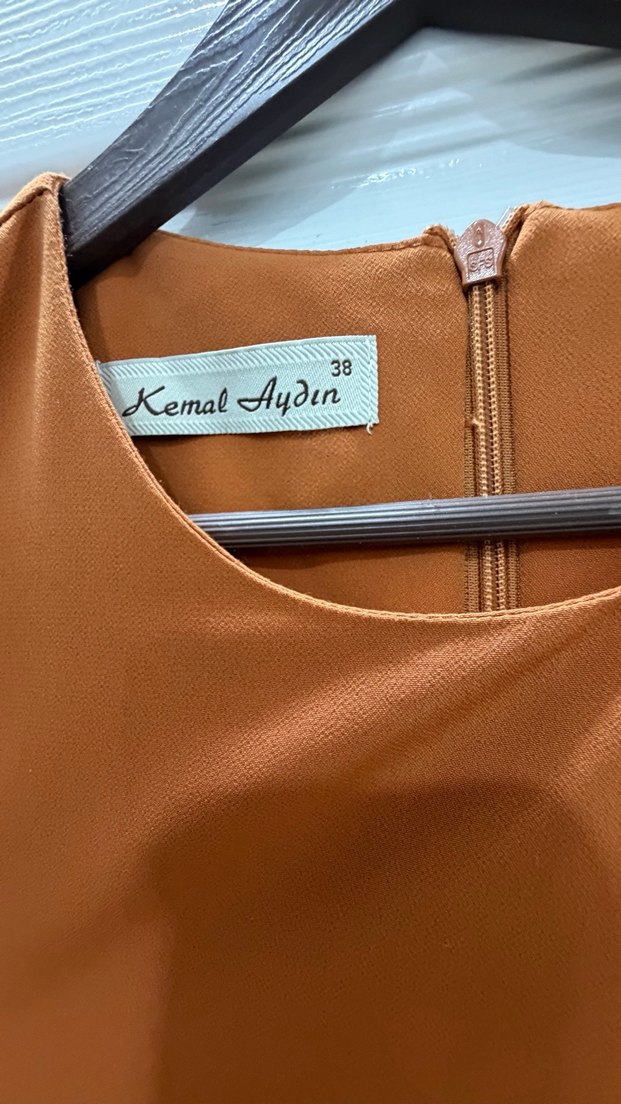 Kolsuz Midi Kadın Elbise - Görsel 3