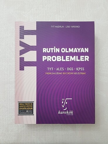 Karekök Yayınları Tyt Rutin Olmayan Problemler