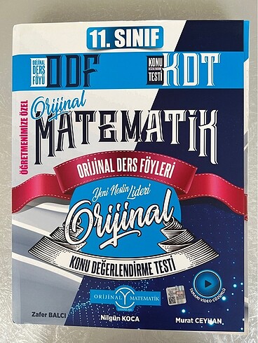 Orijinal Yayınları 11. Sınıf Matematik Ders Föyleri