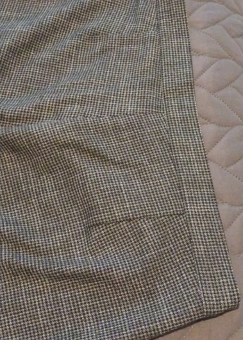 Gri Kadın Midi Kumaş Pantolon tolga saracoglu - Görsel 2