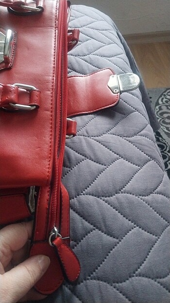 Kırmızı kol cant - Görsel 12