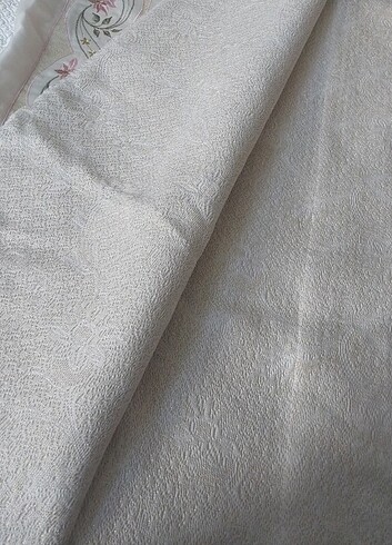 Nakışlı pike takımı simli - Görsel 8