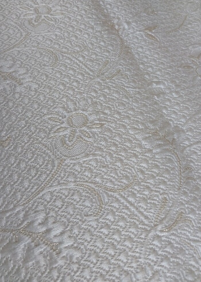 Nakışlı pike takımı simli - Görsel 5