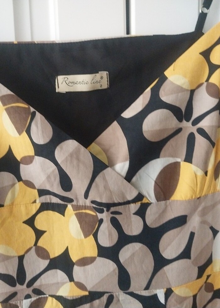 Askılı elbise m 38  beden  - Görsel 4