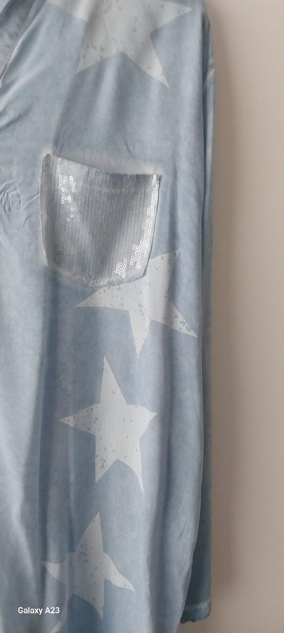 Düğmeli V Yaka Uzun Kollu Kadın Gömlek - Görsel 4