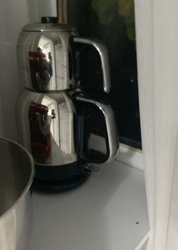 Gri Çelik Elektrikli Çaydanlık - Görsel 2