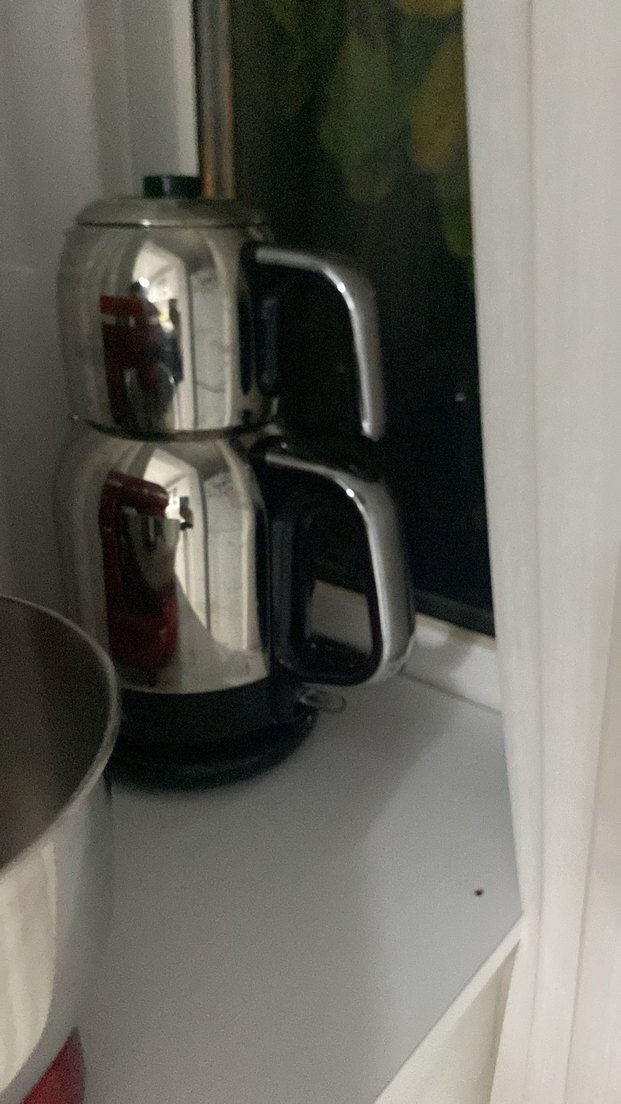 Gri Çelik Elektrikli Çaydanlık - Görsel 2