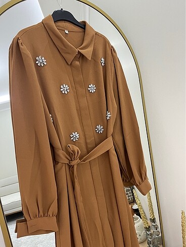 Zara Taşlı elbise abaya