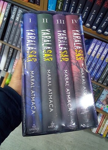 YARALASAR SERİSİ 4 KİTAP MARAL ATMACA