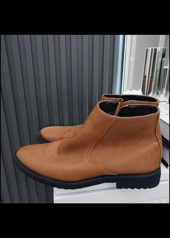 Kahverengi  unısex Bot - Görsel 2