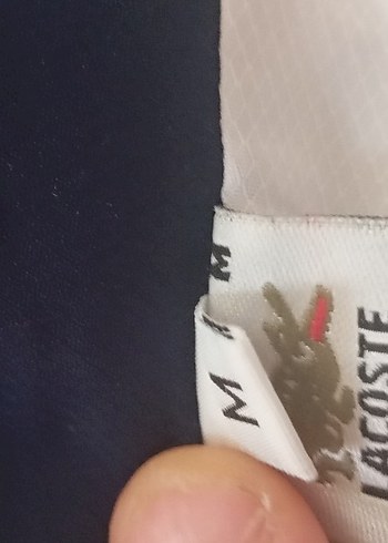 Lacoste Kırmızı Fermuarlı Eşofman   üst. - Görsel 17