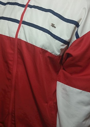 Lacoste Kırmızı Fermuarlı Eşofman   üst. - Görsel 7