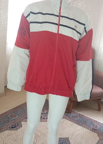 Lacoste Kırmızı Fermuarlı Eşofman   üst. - Görsel 16