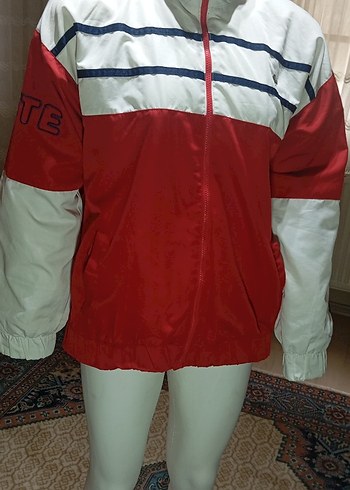 Lacoste Kırmızı Fermuarlı Eşofman   üst. - Görsel 10