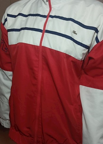 Lacoste Kırmızı Fermuarlı Eşofman   üst. - Görsel 14