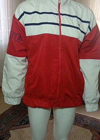 Lacoste Kırmızı Fermuarlı Eşofman   üst. - Görsel 9