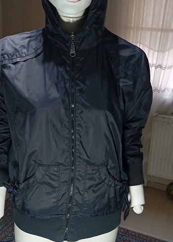 MAVİ JEANS BAYAN ÇİFT TARAFLI YAGMURLUK - Görsel 8