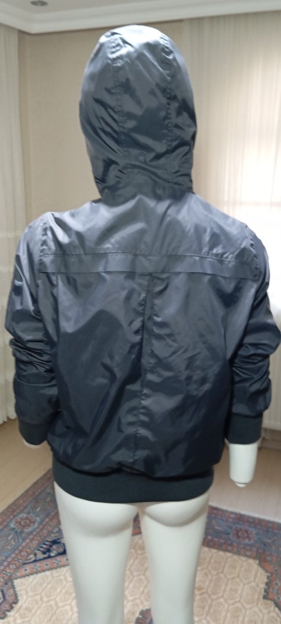 MAVİ JEANS BAYAN ÇİFT TARAFLI YAGMURLUK - Görsel 5