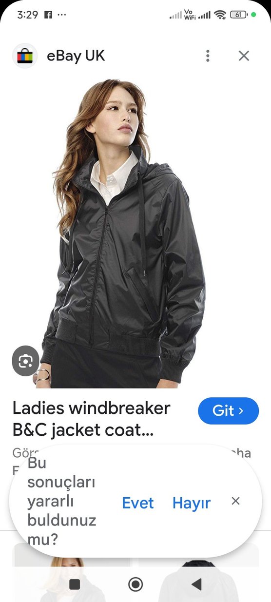 MAVİ JEANS BAYAN ÇİFT TARAFLI YAGMURLUK - Görsel 3