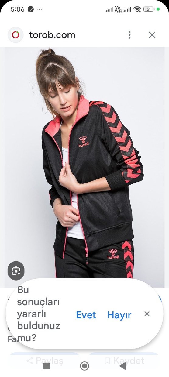 HUMMEL BAYAN SPORTSWEAR SWEATSHIRT EŞOFMAN ÜST. M BEDEN - Görsel 4