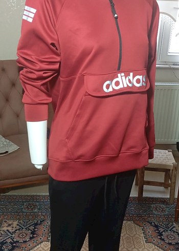 ADIDAS ORJINAL SWEATSHIRT  EŞOFMAN ÜST 3 XL BÜYÜK BEDEN - Görsel 10