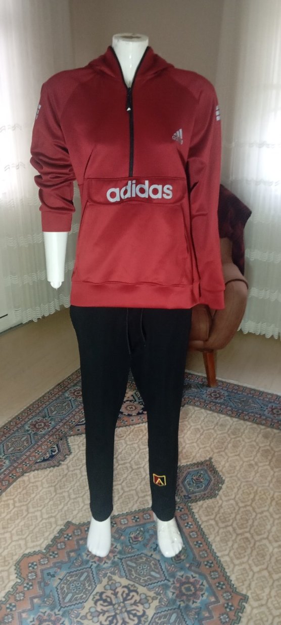 ADIDAS ORJINAL SWEATSHIRT  EŞOFMAN ÜST 3 XL BÜYÜK BEDEN - Görsel 2