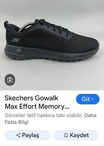 Skechers GO WALK Siyah 42 UNISEX - Görsel 5