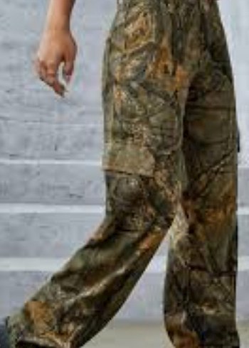 Kamuflaj Desenli Salaş  Pantolon UNISEX - Görsel 4