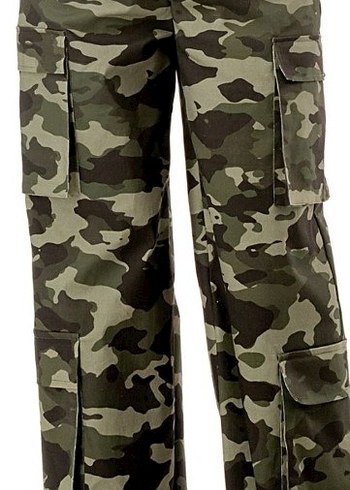 Kamuflaj Desenli Salaş  Pantolon UNISEX - Görsel 16