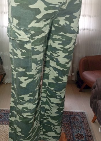 Kamuflaj Desenli Salaş  Pantolon UNISEX - Görsel 9