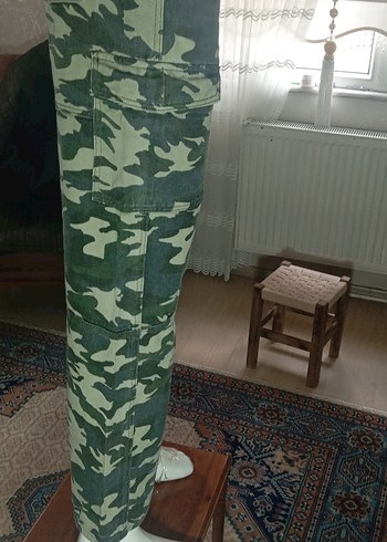 Kamuflaj Desenli Salaş  Pantolon UNISEX - Görsel 6