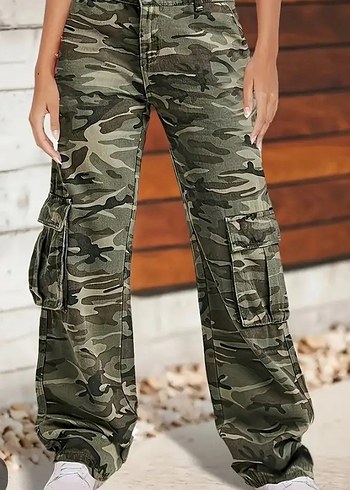 Kamuflaj Desenli Salaş  Pantolon UNISEX - Görsel 19