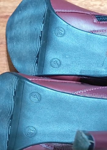 YEŞİL KUNDURA DERİ.TOKALI TOPUKLU SIFIR BOT YENİ SEZON - Görsel 13