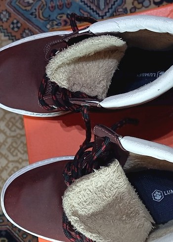 LUMBERJACK NUBUK DERİ İÇİ KÜRKLÜ 38 NO. BAGCIKLI - Görsel 4