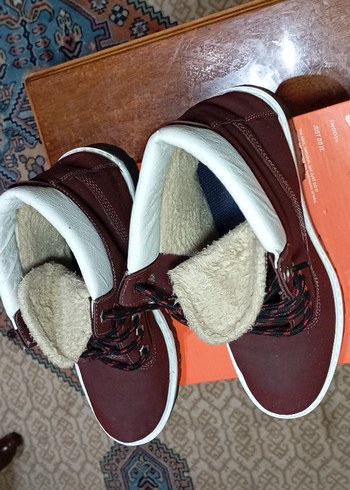 LUMBERJACK NUBUK DERİ İÇİ KÜRKLÜ 38 NO. BAGCIKLI - Görsel 11