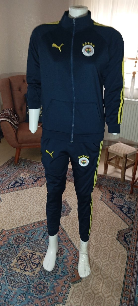 5 YILDIZ FENERIUM YENİ SEZON  PUMA XS EŞOFMAN TK - Görsel 3