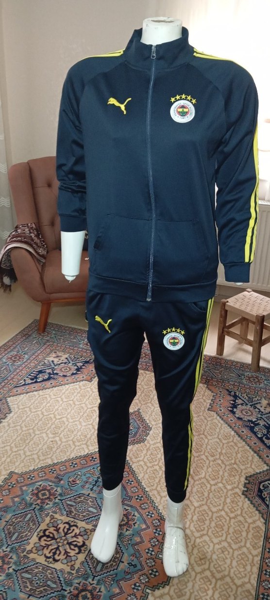 5 YILDIZ FENERIUM YENİ SEZON  PUMA XS EŞOFMAN TK - Görsel 2