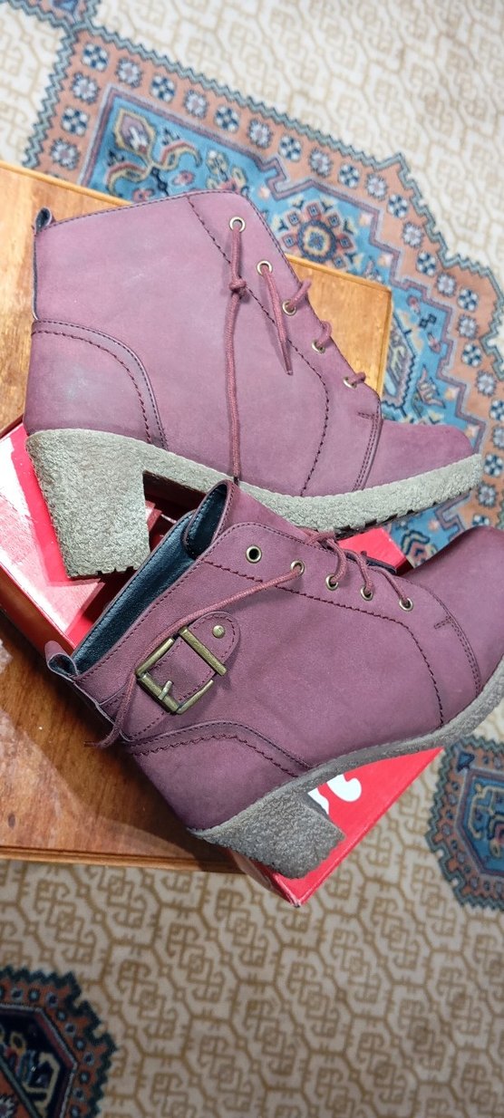 LC WAİKİKİ HAKİKİ NUBUK YENİ SEZON SIFIR. İÇİ BUFLONLU 37 NO - Görsel 4