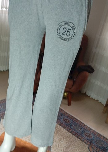 Baskılı Pamuklu Rahat Kesim Eşofman alt - Görsel 11