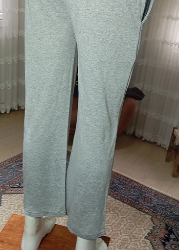 Baskılı Pamuklu Rahat Kesim Eşofman alt - Görsel 15