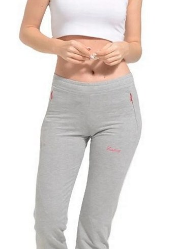 Baskılı Pamuklu Rahat Kesim Eşofman alt - Görsel 3