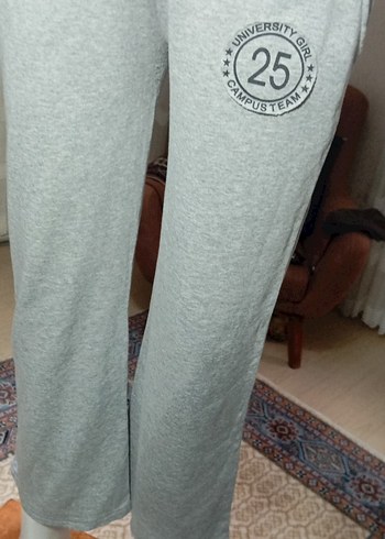 Baskılı Pamuklu Rahat Kesim Eşofman alt - Görsel 17